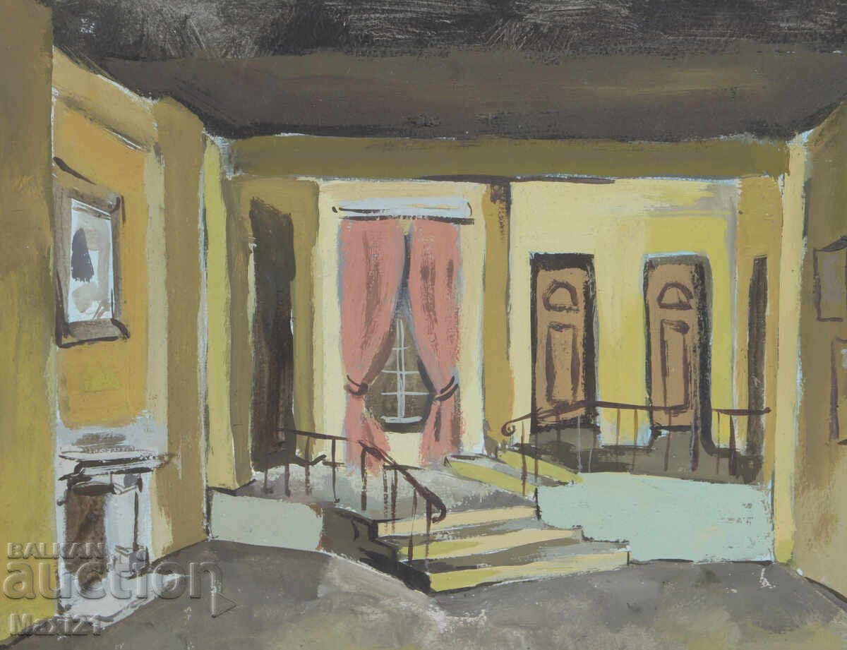 Картина гваш сценичен декор - 5 Картина гваш сценичен декор - 5