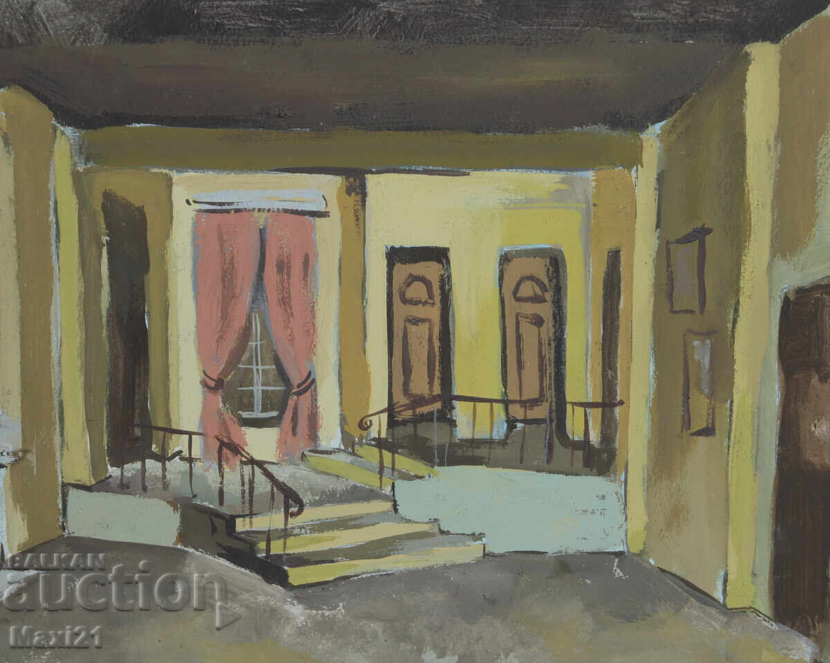 Картина гваш сценичен декор - 6 Картина гваш сценичен декор - 6