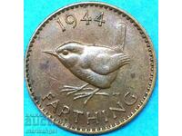Marea Britanie 1 Farthing 1944