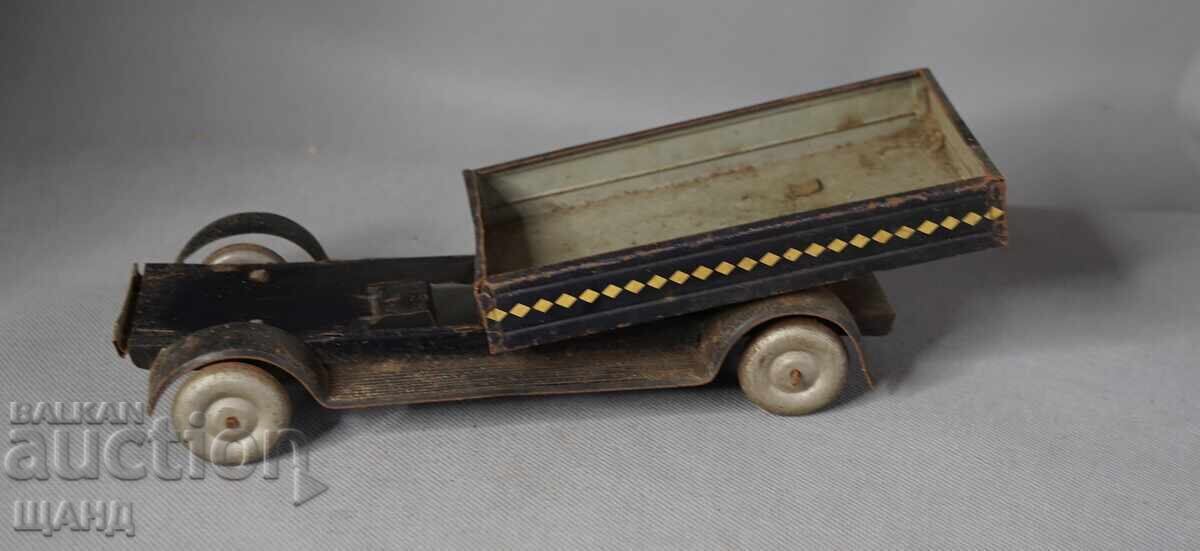 Old German metal tin toy model truck with price € 21.74 | 42.52 BGN