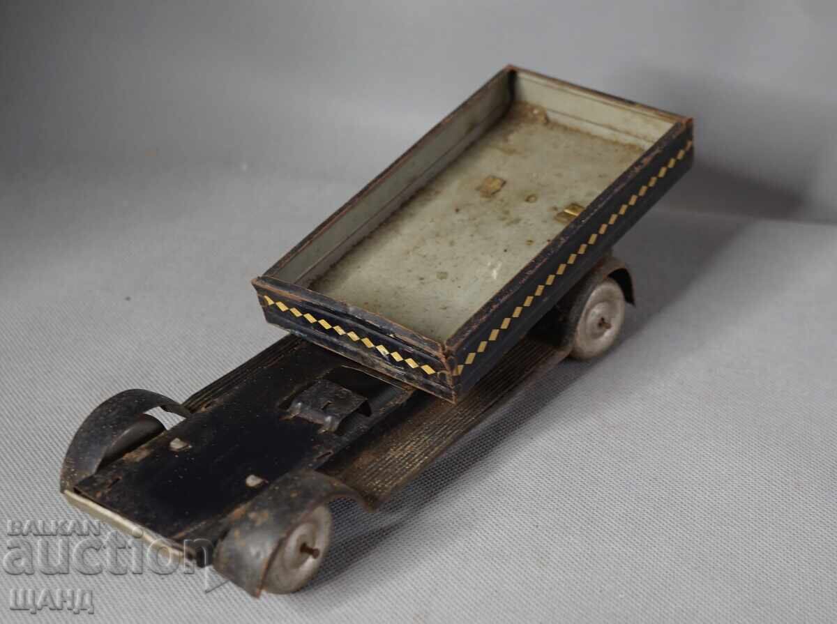 Auction  Old German metal tin toy model truck