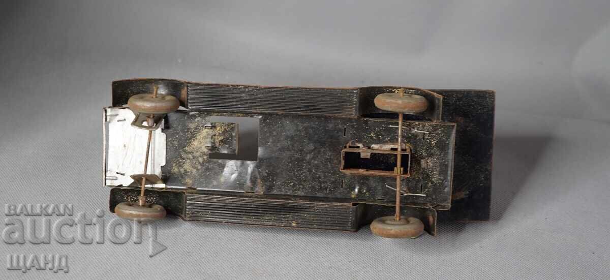 Παλιό γερμανικό μεταλλικό παιχνίδι από λαμαρίνα, μοντέλο φορτηγού - 5 Παλιό γερμανικό μεταλλικό παιχνίδι από λαμαρίνα, μοντέλο φορτηγού - 5