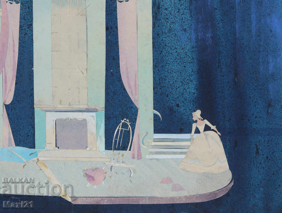 Έργο γκουάς σκηνικού ντεκόρ - 6