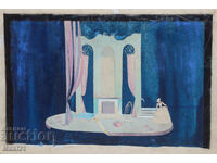 Картина гваш сценичен декор