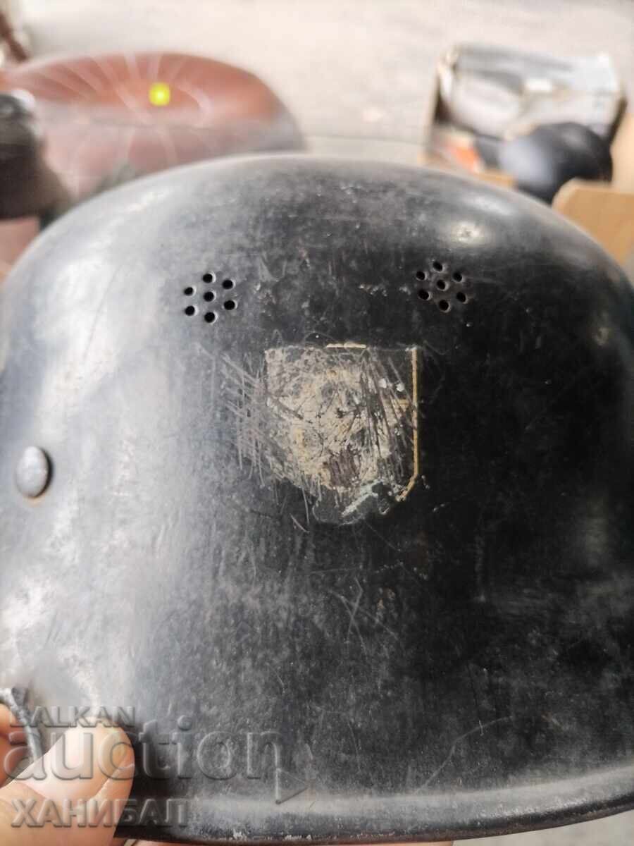 Delivery of German Helmet from World War II Delivery of German Helmet from World War II