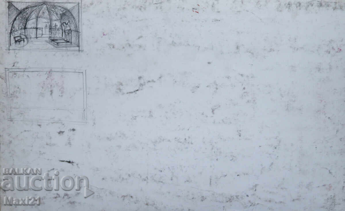 Γκουάς ζωγραφική σκηνογραφία διακόσμηση - 6