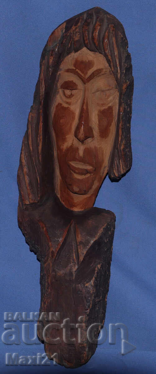 Hand-carved wooden figurine, wall decoration with price 180.00 BGN | € 92.03 Hand-carved wooden figurine, wall decoration with price 180.00 BGN | € 92.03