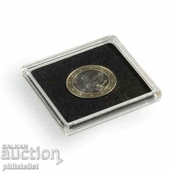 Square capsules for coins QUADRUM - 23 mm, 10 pcs. with price 9.10 BGN | € 4.65