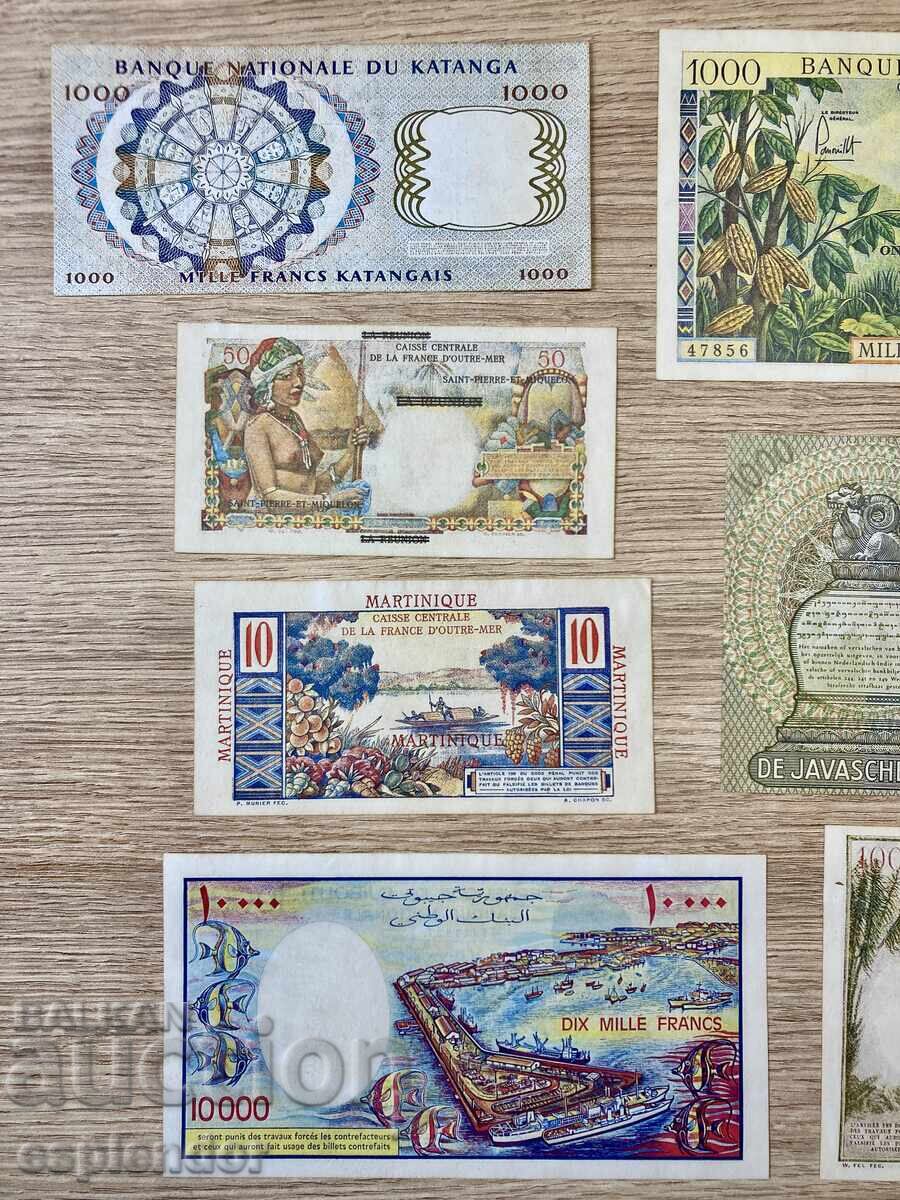 Replicas from 1 pc.: Katanga, Cameroon, Martinique, Java, etc - 5 Replicas from 1 pc.: Katanga, Cameroon, Martinique, Java, etc - 5