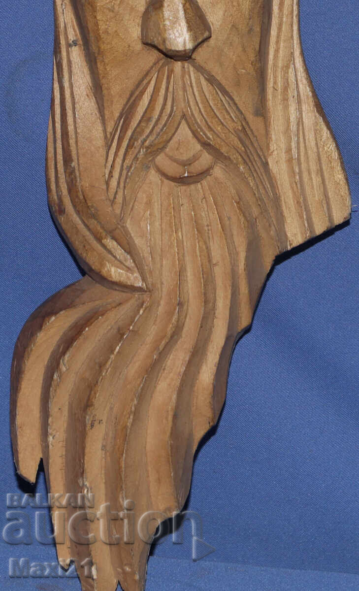 Hand-carved wooden figurine, wall decoration - 5