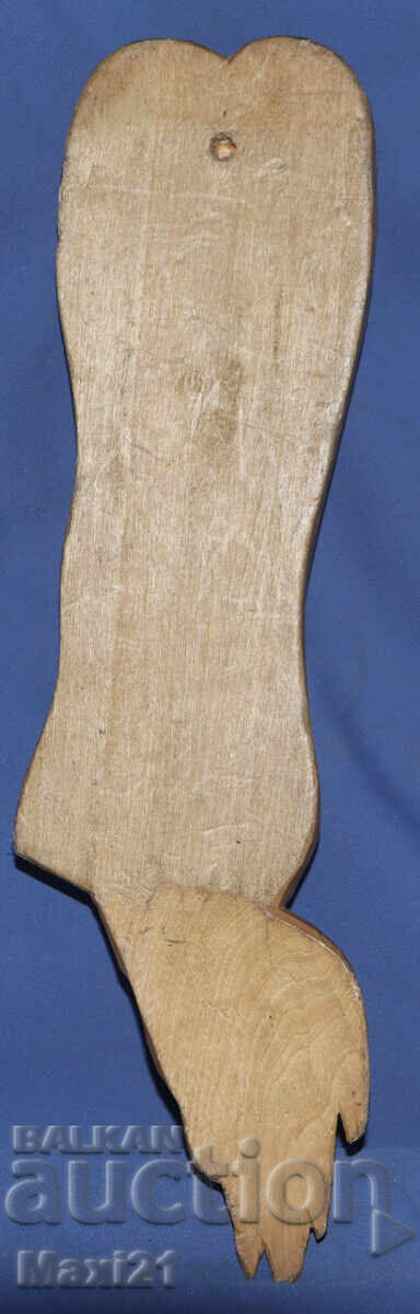 Hand-carved wooden figurine, wall decoration - 6