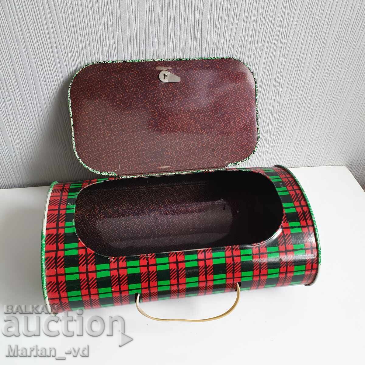 Auction  Old metal Russian box Pippi Longstocking