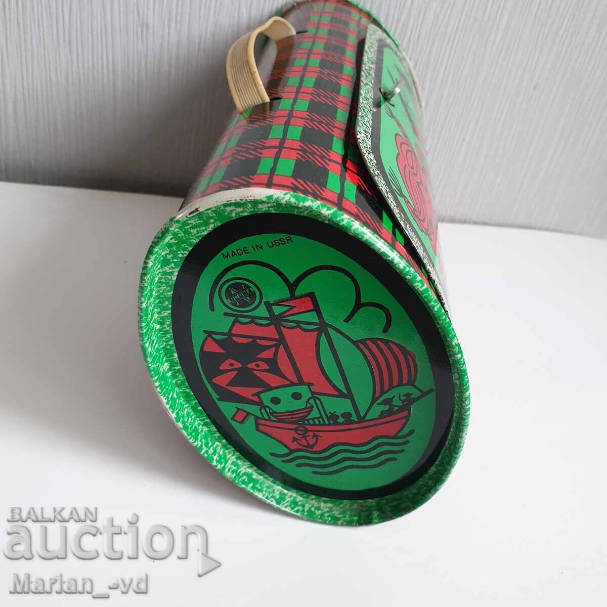 Delivery of Old metal Russian box Pippi Longstocking