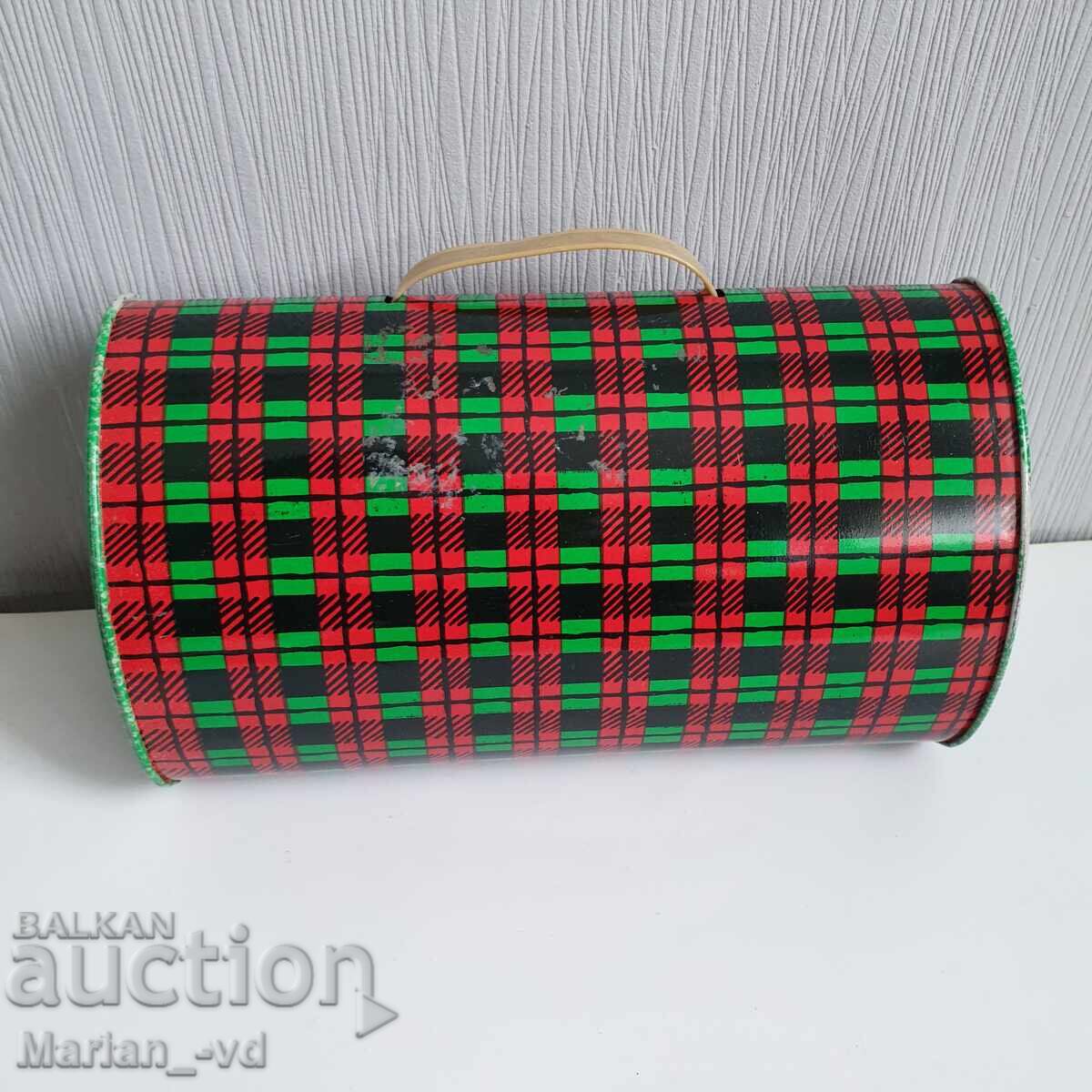 Old metal Russian box Pippi Longstocking - 5