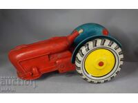 Jucărie de plastic mare, model tractor, rusesc vechi