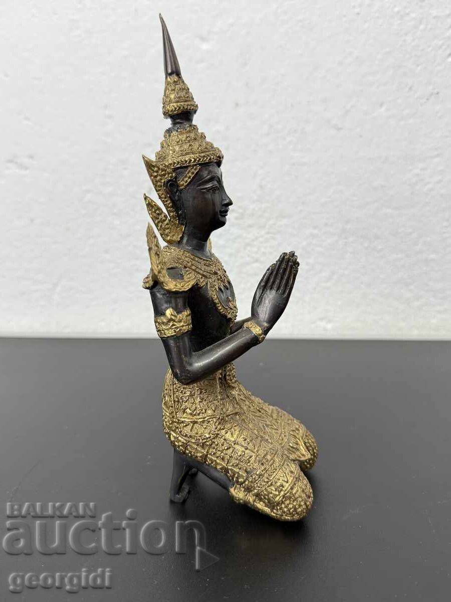 Bronze Buddha figure. No. 7486 - 6 Bronze Buddha figure. No. 7486 - 6