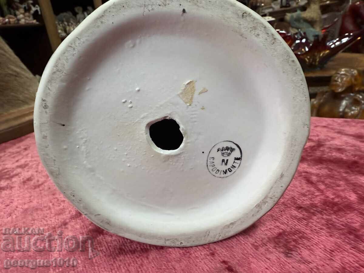 Pair of Italian porcelain figures No. 7482 - 5