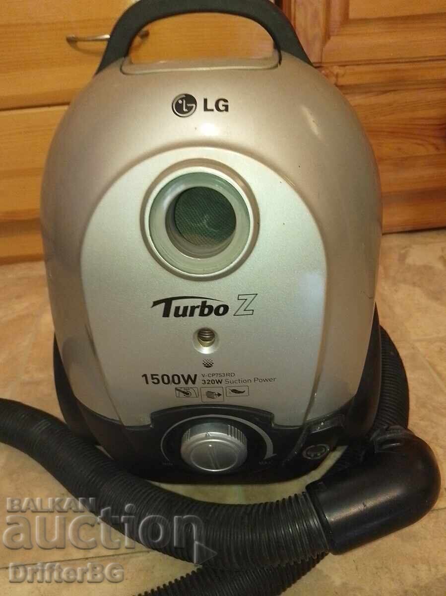 Ηλεκτρική σκούπα LG με ποτενσιόμετρο χωρίς σωλήνα 1500 W Ηλεκτρική σκούπα LG με ποτενσιόμετρο χωρίς σωλήνα 1500 W