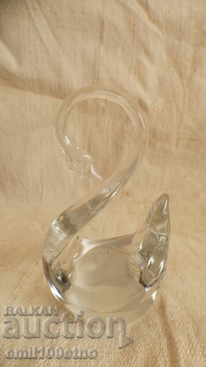 Swan Figure - Handcrafted Glass with price 7.00 BGN | € 3.58