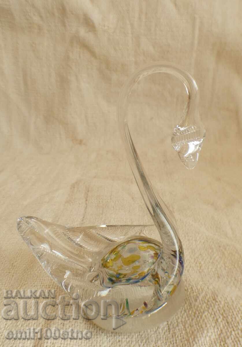 Swan Figure - Handcrafted Glass with price 9.00 BGN | € 4.60