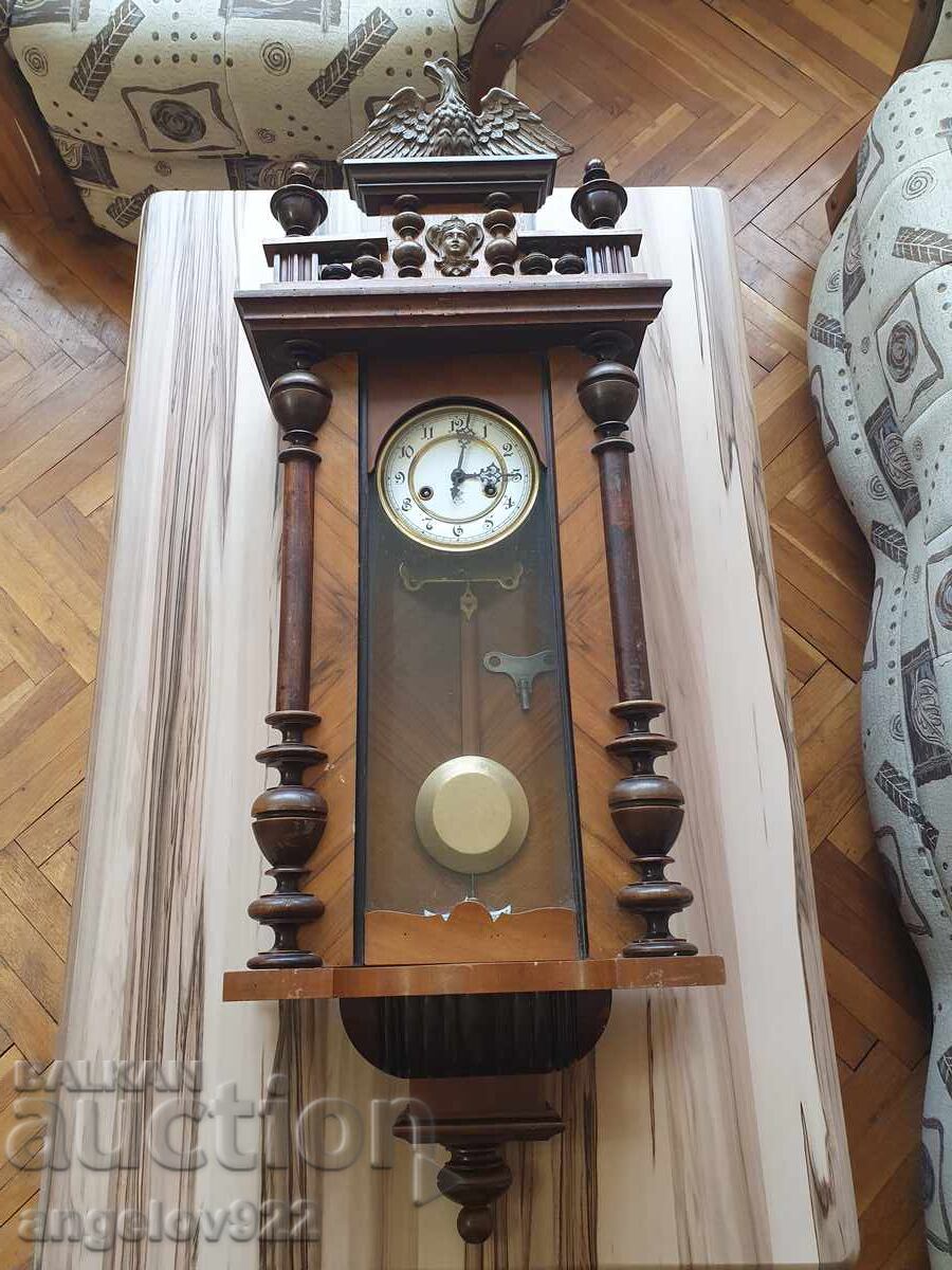 Large German Wall Clock GUSTAV BECKER WORKING Large German Wall Clock GUSTAV BECKER WORKING