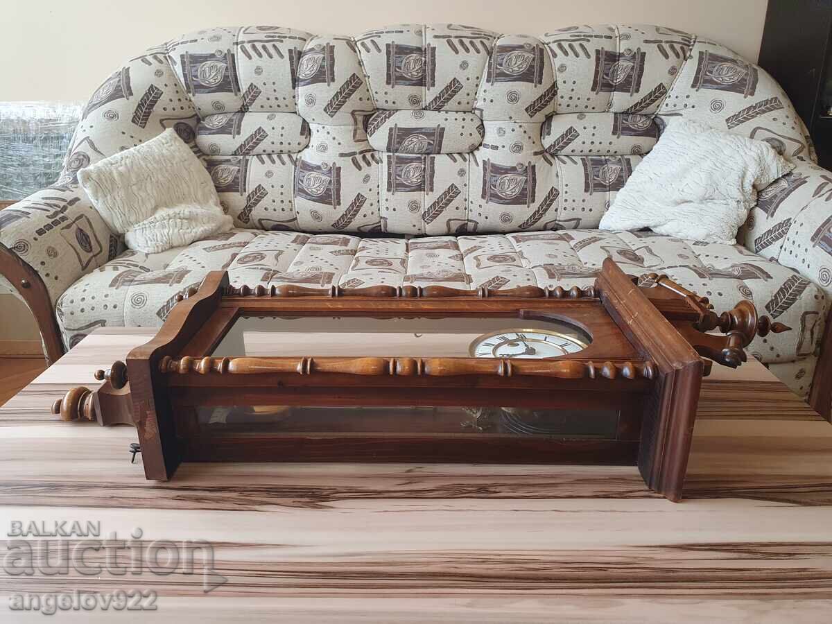 Delivery of JUNGHANS Large German Wall Clock WORKING Delivery of JUNGHANS Large German Wall Clock WORKING