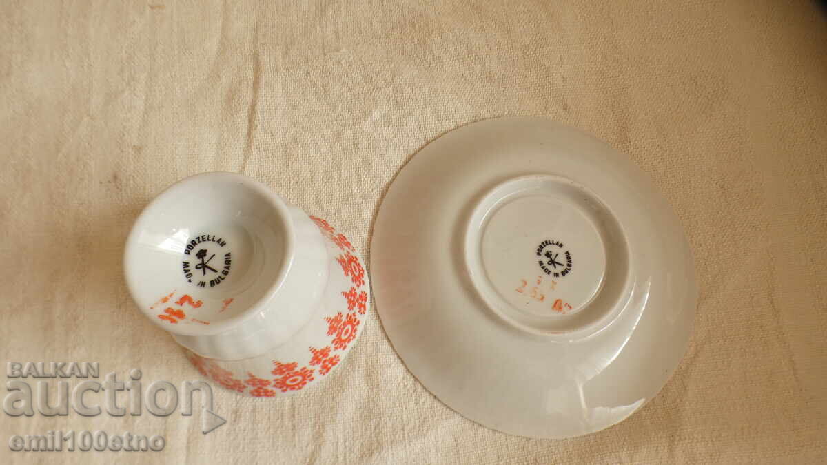 Delivery of Coffee set Cup with saucer Kitka Novi Pazar