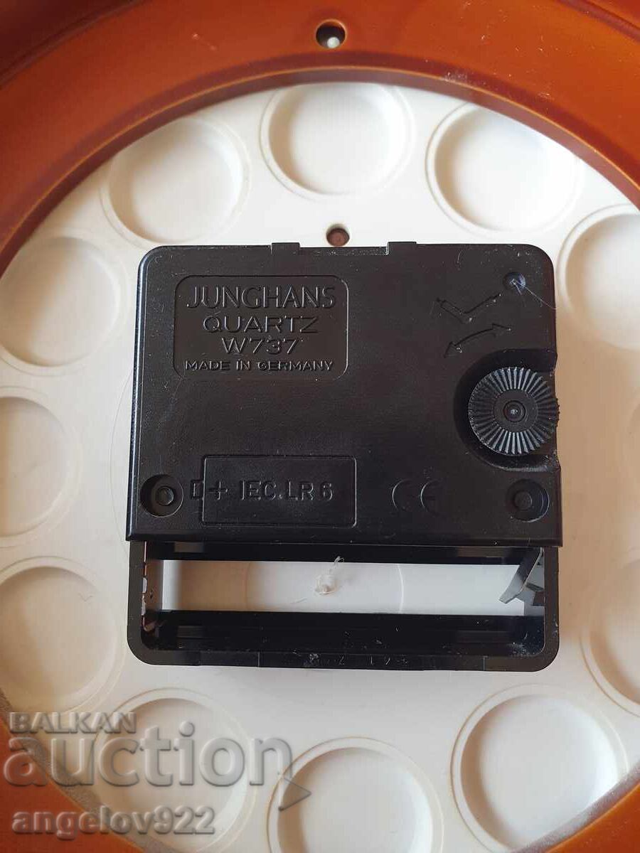 JUNGHANS German Wall Clock WORKING - 6 JUNGHANS German Wall Clock WORKING - 6