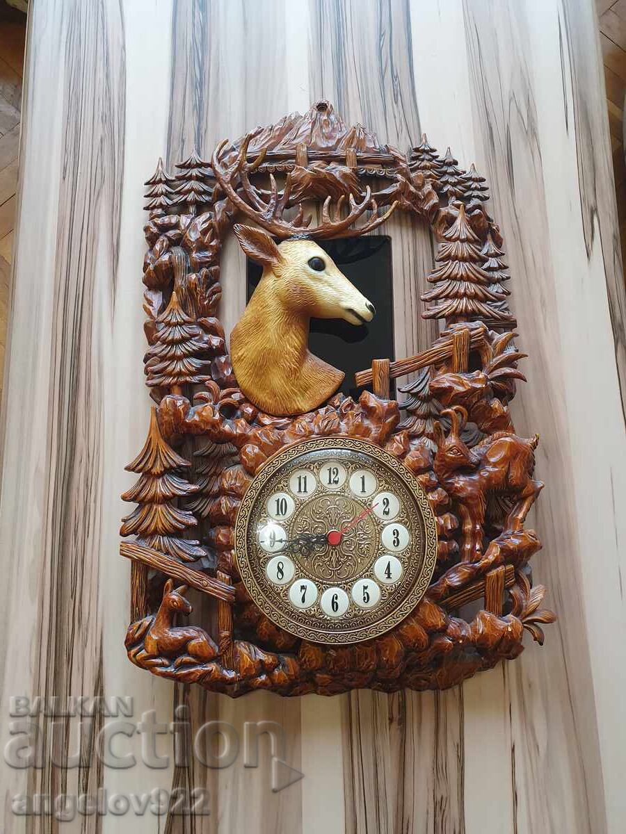 JUNGHANS German Wall Clock WORKING JUNGHANS German Wall Clock WORKING