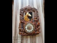 JUNGHANS German Wall Clock WORKING