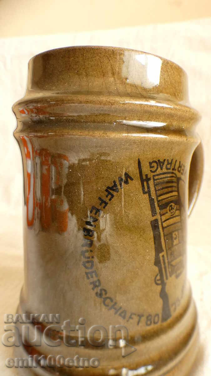 Δημοπρασία 25 χρόνια Βαρσοβίας συνθήκης κεραμική κούπα ΓΛΔ