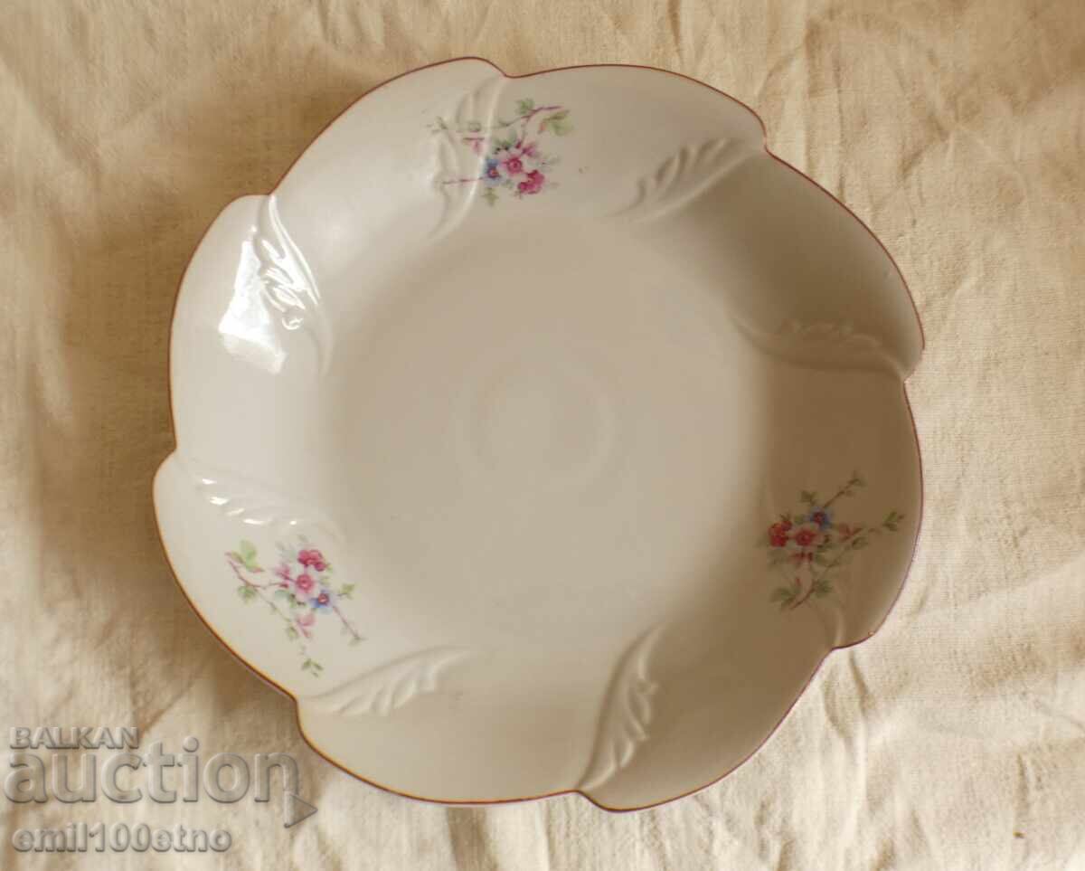 Голяма чиния фруктиера салатиера порцелан Китка Нови Пазар