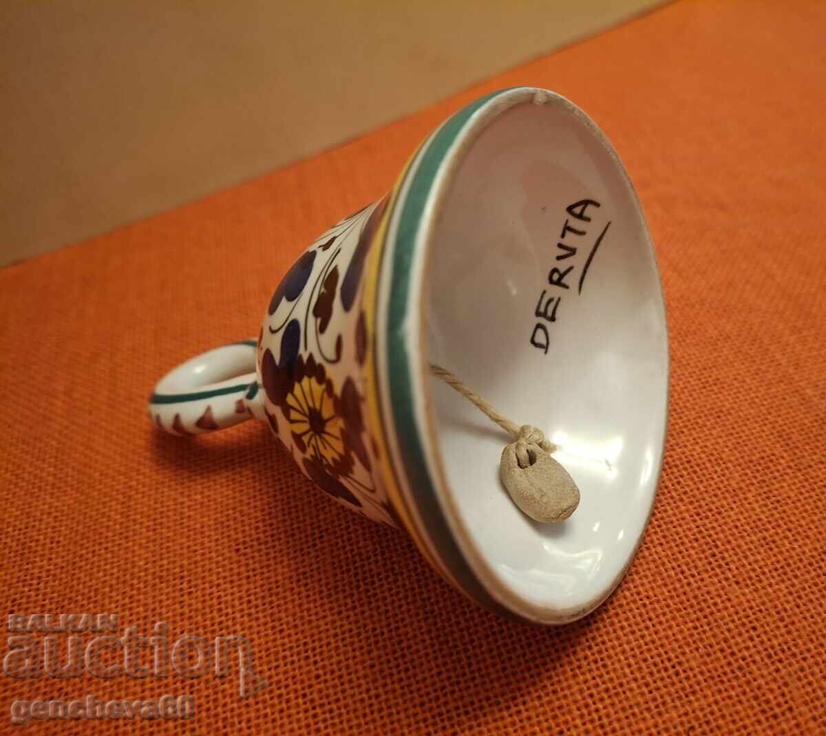 Decorative, ceramic, author's bell with price 15.00 BGN | € 7.67