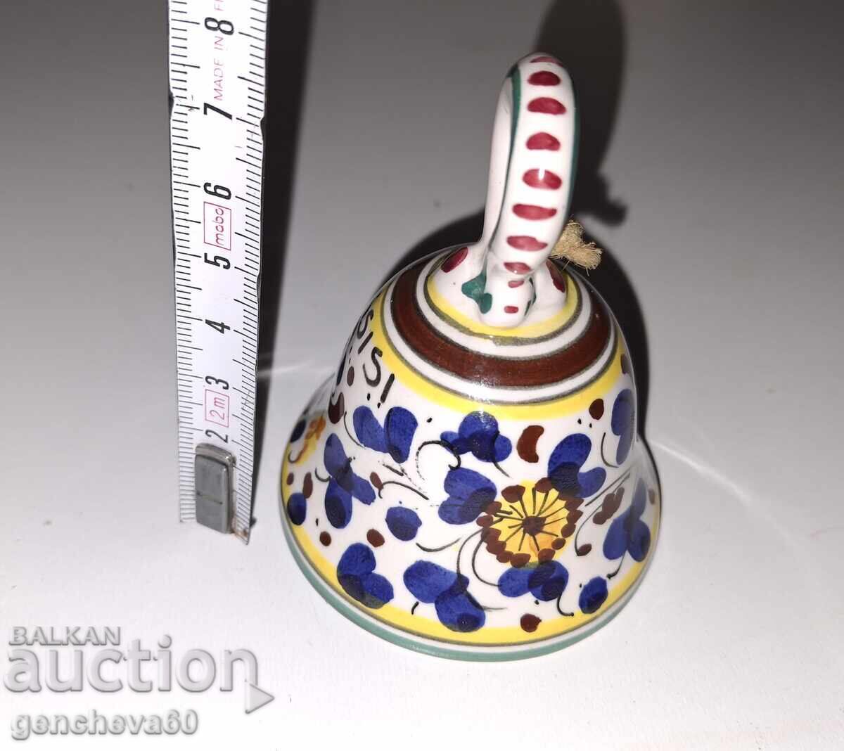 Auction Decorative, ceramic, author's bell Auction Decorative, ceramic, author's bell