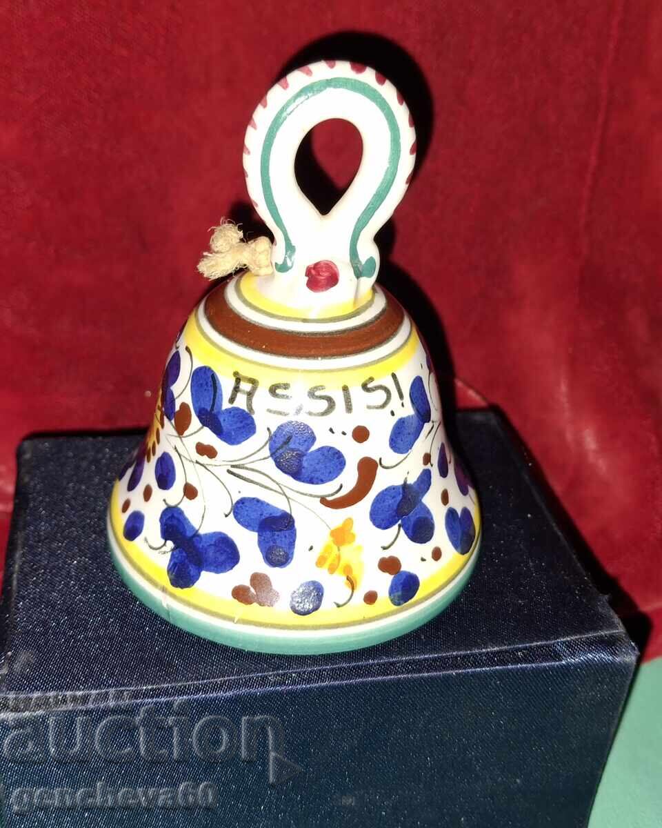 Decorative, ceramic, author's bell - 7