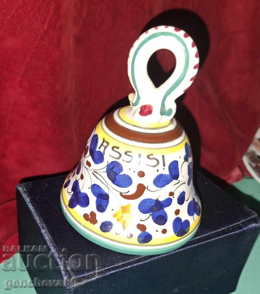 Decorative, ceramic, author's bell Decorative, ceramic, author's bell