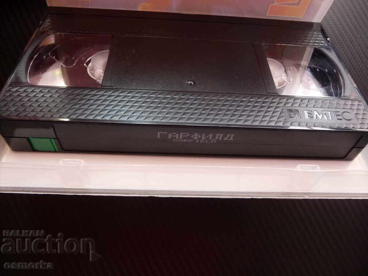 Γκάρφιλντ VHS ταινία γάτα σκύλος αστείες ιστορίες φίλοι χορός π με τιμή 8.00 BGN | € 4.09