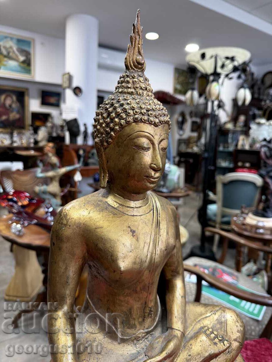 Large Bronze Buddha Statue No. 7488 with price 500.00 BGN | € 255.65