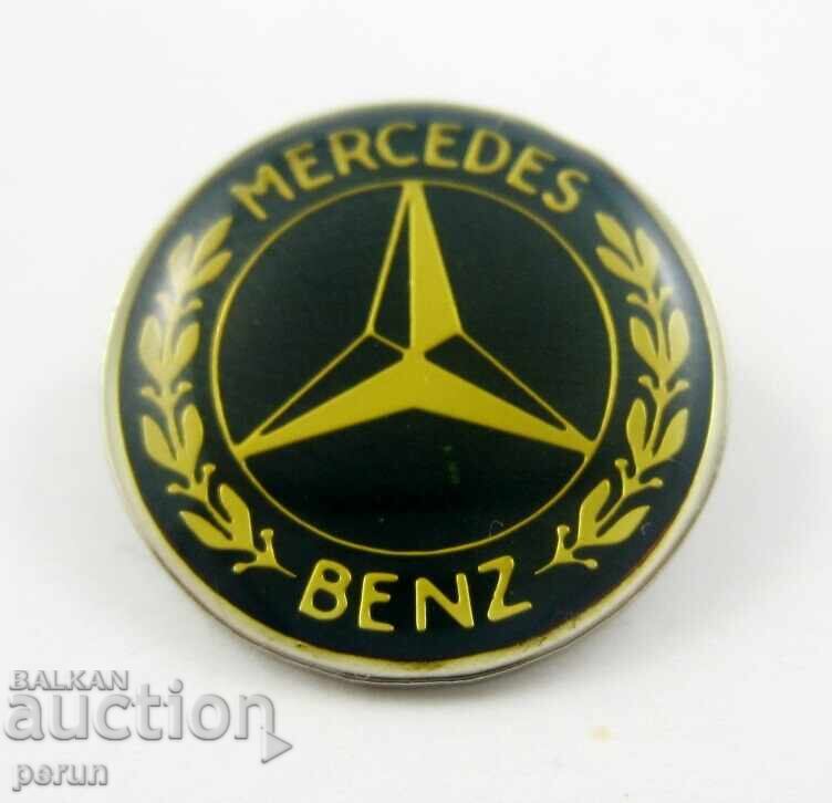 Γερμανική διαφημιστική κονκάρδα - Αυτοκίνητα Mercedes Benz - Λογότυπο