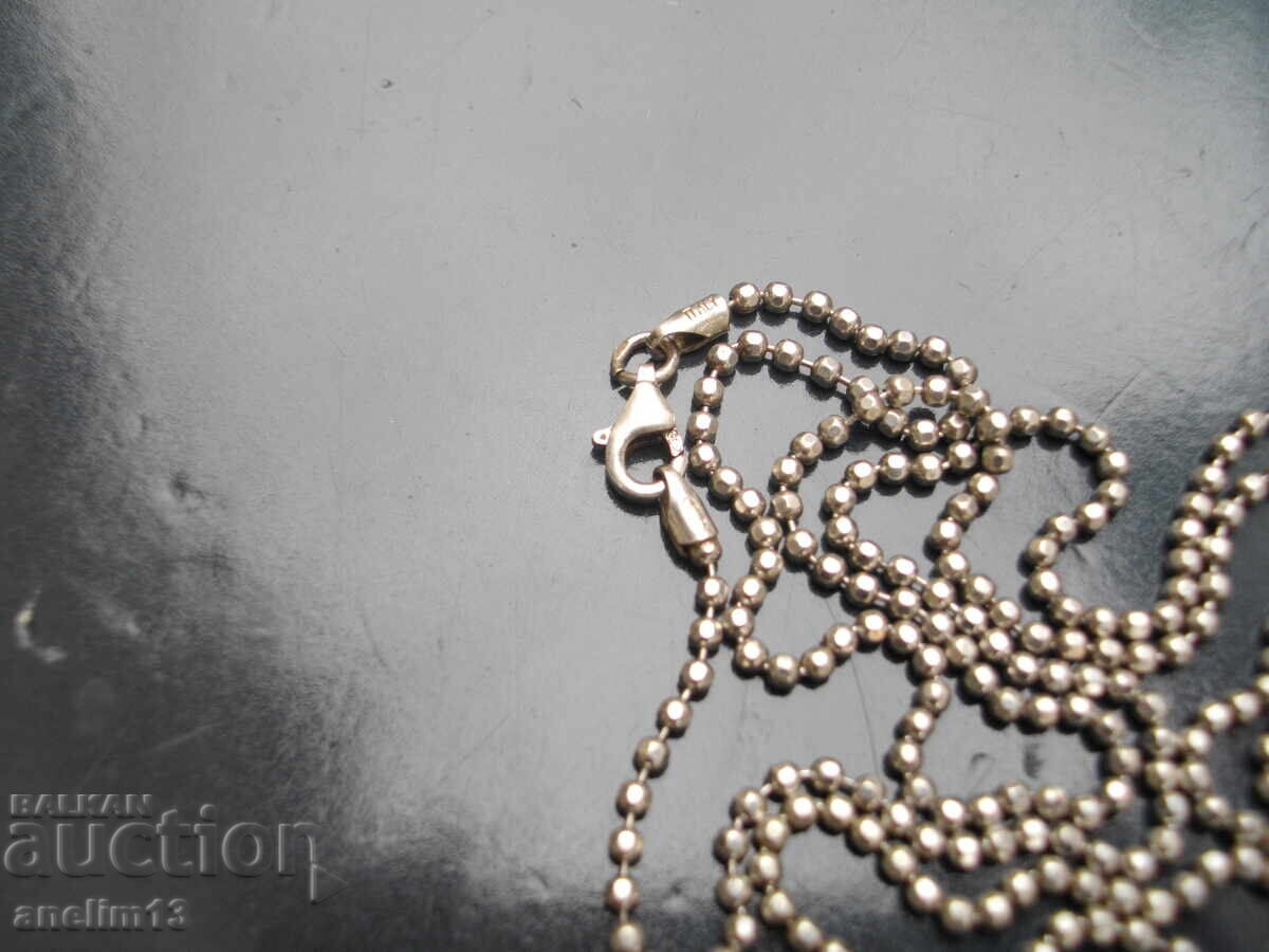 MARE CRUCE DE ARGINT CU LANȚ - 5