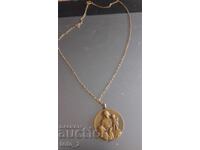 ΠΑΛΑΙΟ ΜΕΤΑΛΛΙΟΝ ΜΕ ΒΙΒΛΙΚΟ ΜΟΤΙΒΟ