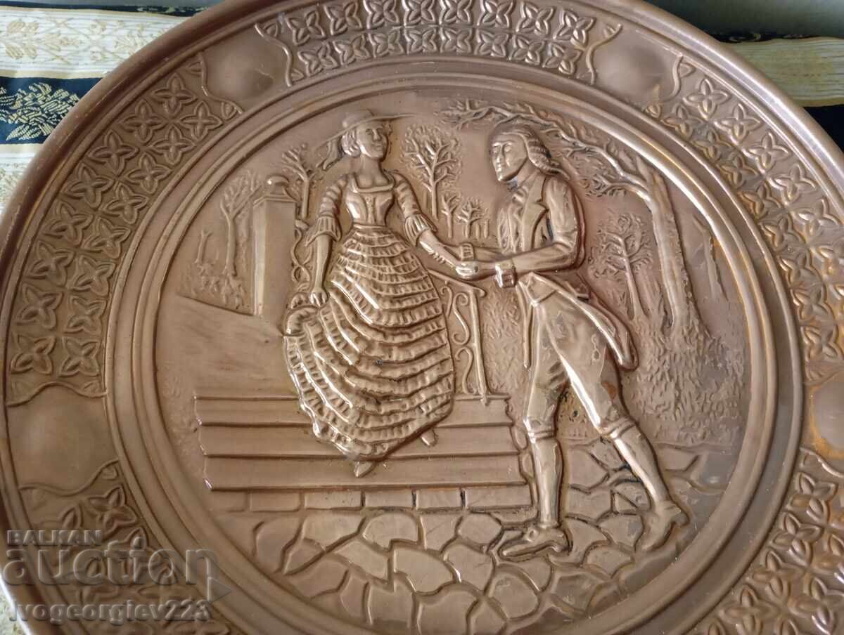 Old wall plate, decoration with price 40.00 BGN | € 20.45