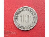 Германия-10 пфенига 1906 F-Щутгарт