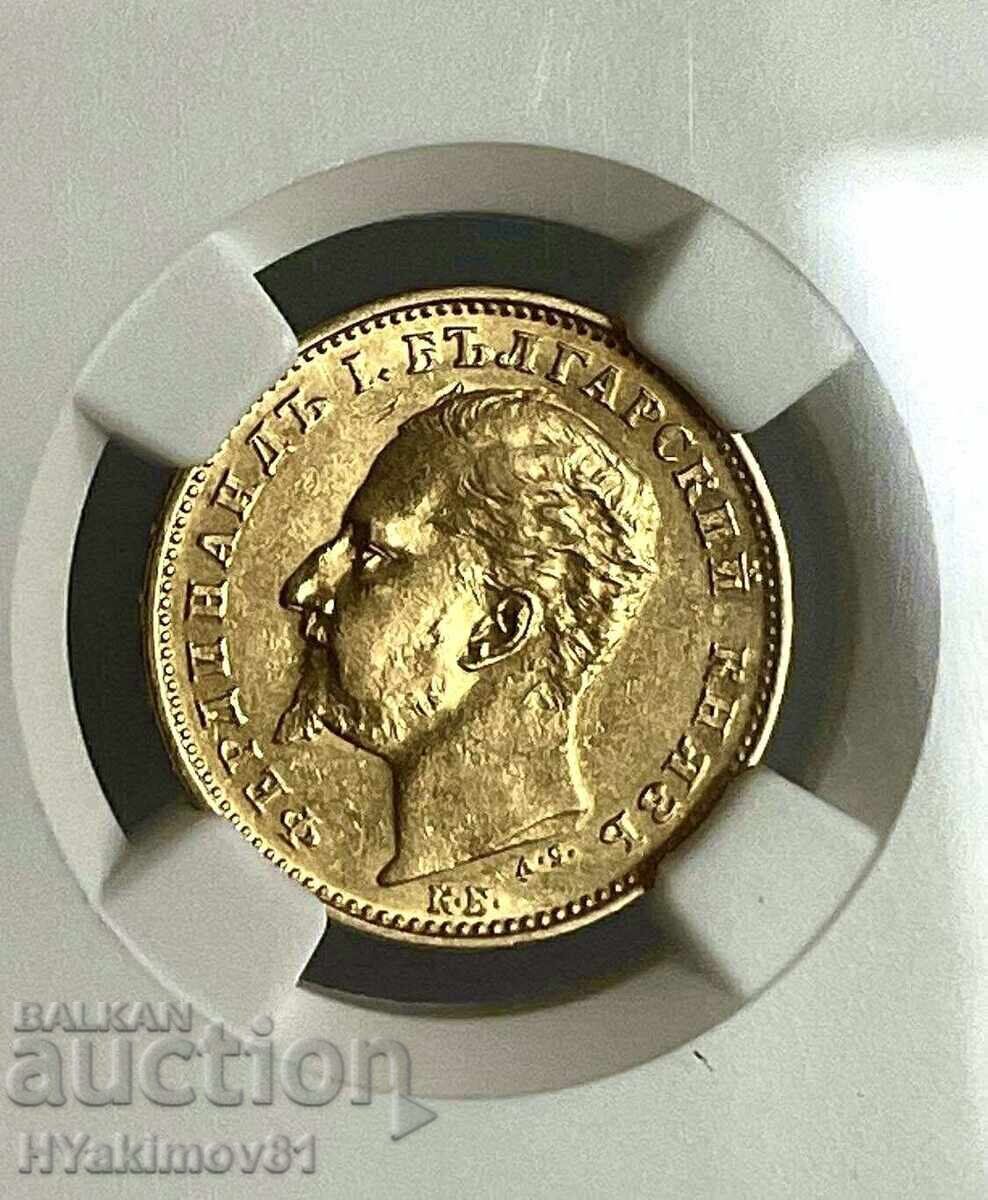 20 gold leva 1894 20 gold leva 1894