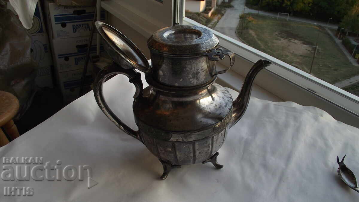 TEA Kettle Set - Silver Plated - England - from 0.01 st with price 31.00 BGN | € 15.85 TEA Kettle Set - Silver Plated - England - from 0.01 st with price 31.00 BGN | € 15.85
