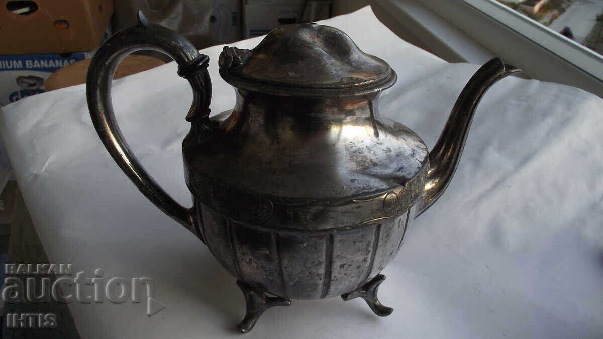 TEA Kettle Set - Silver Plated - England - from 0.01 st - 13 TEA Kettle Set - Silver Plated - England - from 0.01 st - 13