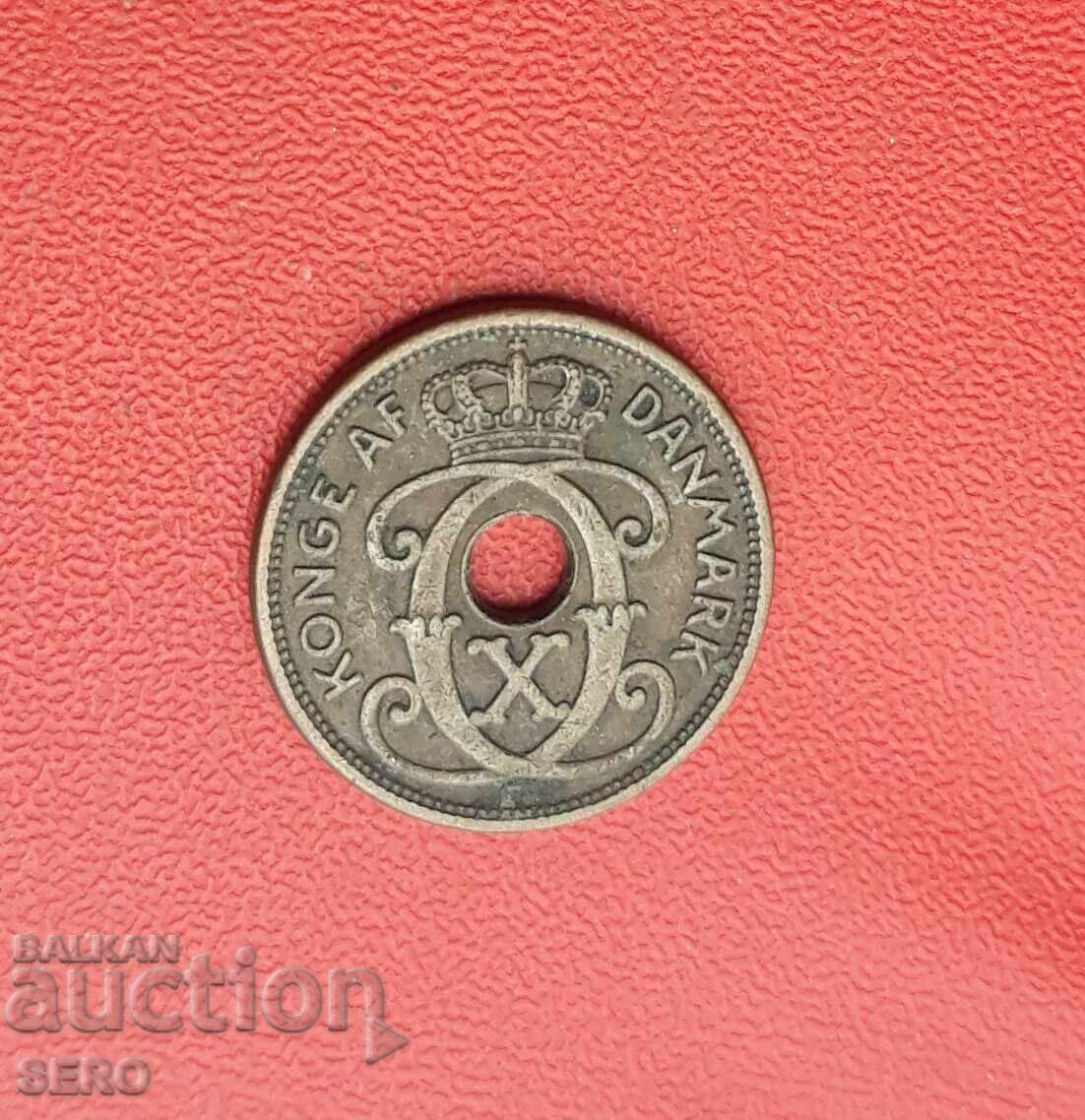 Denmark - 1 Ore 1928 with price 0.91 BGN | € 0.47