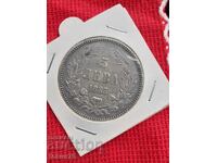 5 Leva 1885 Silver