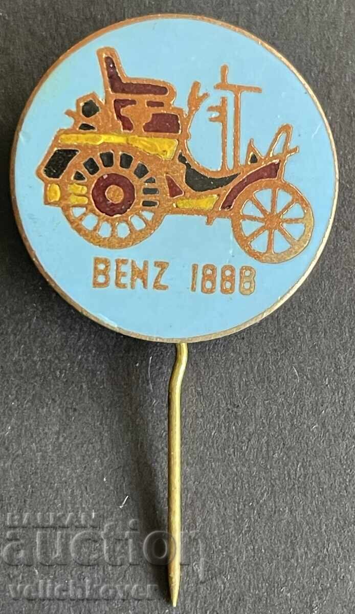 41919 СССР Германия серия ретро автомобили Бенц 1888г. Емайл