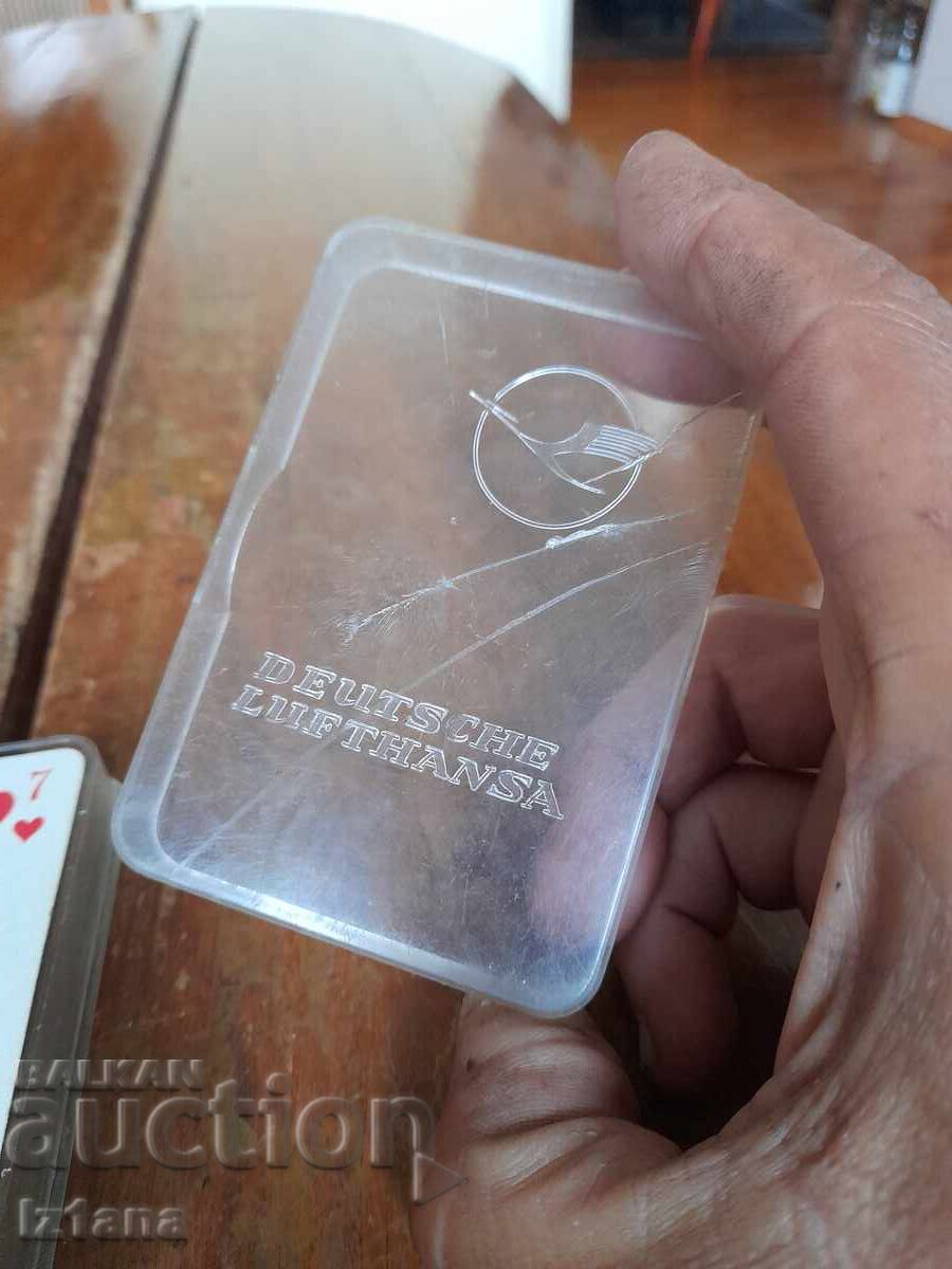 Cărți de joc vechi Lufthansa cu preț 50.00 BGN | € 25.56